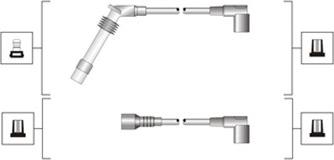 Magneti Marelli 941319170102 - Комплект проводов зажигания autodnr.net