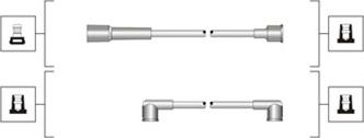 Magneti Marelli 941319170106 - Комплект проводів запалювання autocars.com.ua