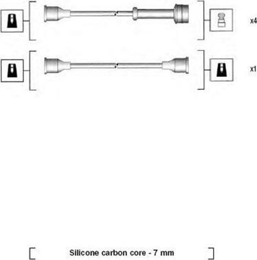 Magneti Marelli 941335100913 - Комплект проводів запалювання autocars.com.ua