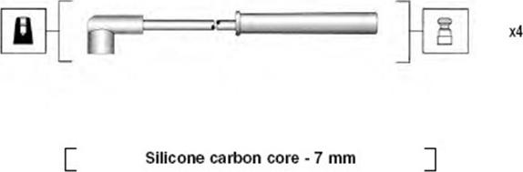 Magneti Marelli 941385040937 - Комплект проводов зажигания avtokuzovplus.com.ua