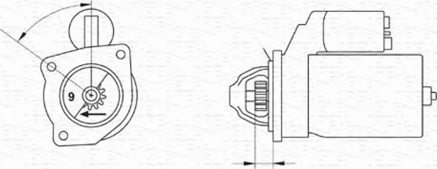 Magneti Marelli 943251080010 - Стартер autocars.com.ua