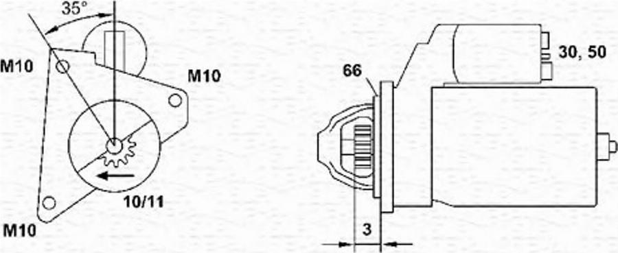 Magneti Marelli 943251113010 - Стартер autodnr.net