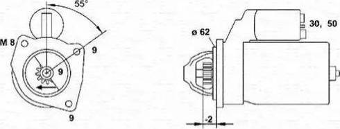 Magneti Marelli 943251136010 - Стартер autocars.com.ua