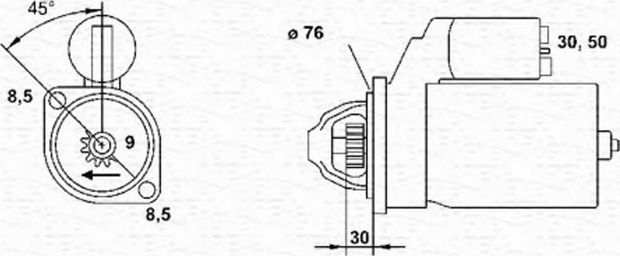 Magneti Marelli 943251269010 - Стартер avtokuzovplus.com.ua