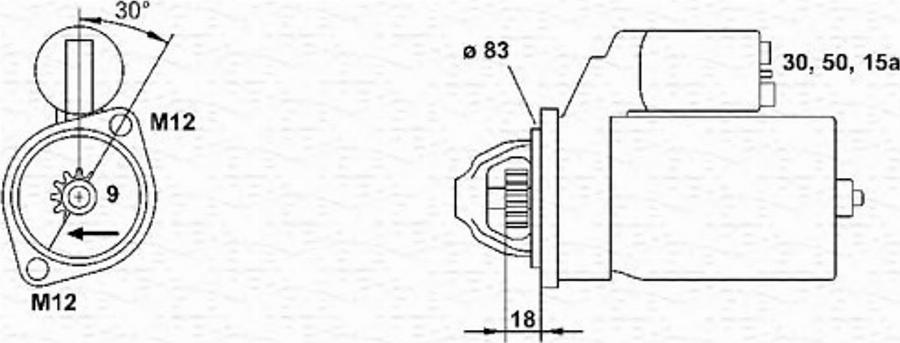 Magneti Marelli 943251417010 - Стартер autodnr.net