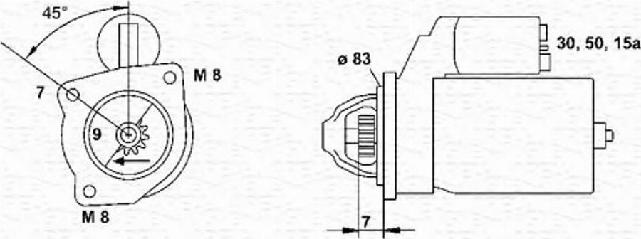 Magneti Marelli 943251440010 - Стартер autodnr.net