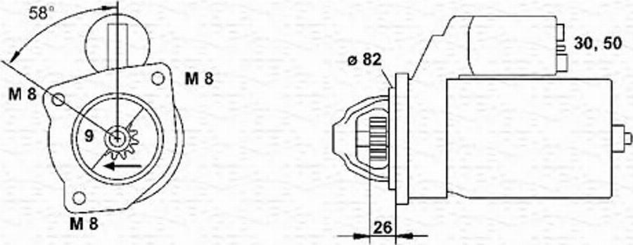 Magneti Marelli 943251487010 - Стартер avtokuzovplus.com.ua