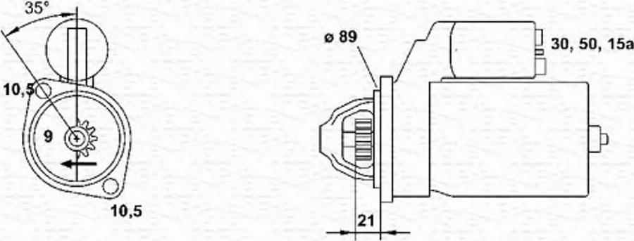 Magneti Marelli 943251699010 - Стартер autodnr.net