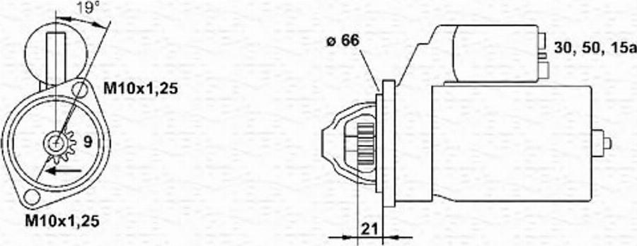 Magneti Marelli 943251887010 - Стартер autodnr.net