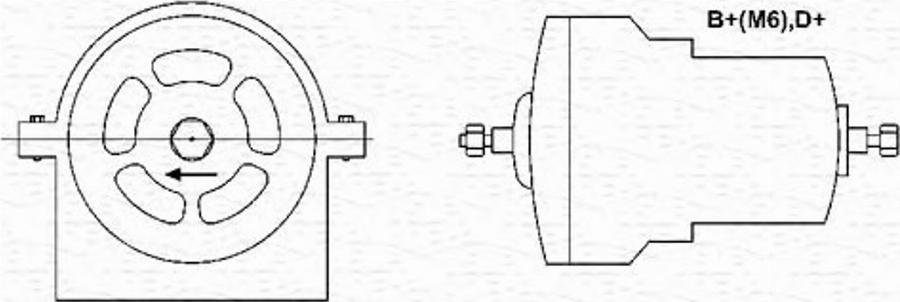 Magneti Marelli 943356498010 - Генератор autocars.com.ua