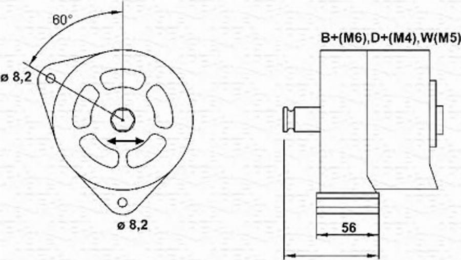 Magneti Marelli 943357764010 - Генератор autocars.com.ua