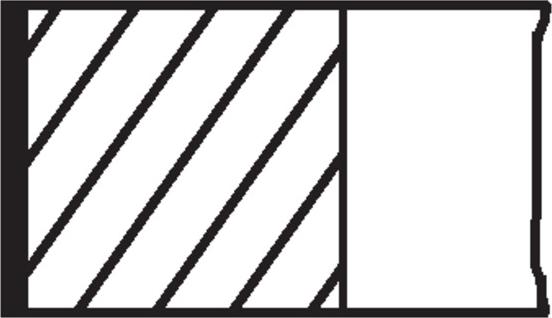 MAHLE 081 RS 00128 0N0 - Комплект поршневих кілець autocars.com.ua