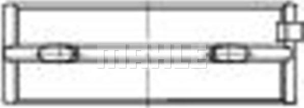 MAHLE 001 HL 21929 025 - Підшипник коленвала autocars.com.ua