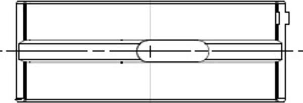 MAHLE 213 HL 21652 000 - Підшипник коленвала autocars.com.ua