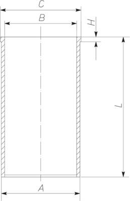 MAHLE 001 LP 00125 000 - Гільза циліндра autocars.com.ua
