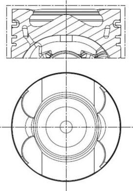 MAHLE 001 PI 00133 000 - Поршень autocars.com.ua
