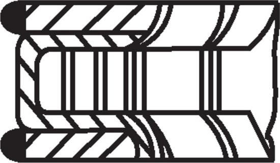 MAHLE 028 RS 10131 0N0 - Комплект поршневих кілець autocars.com.ua