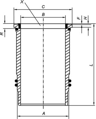 MAHLE 005 WN 09 01 - Гільза циліндра autocars.com.ua