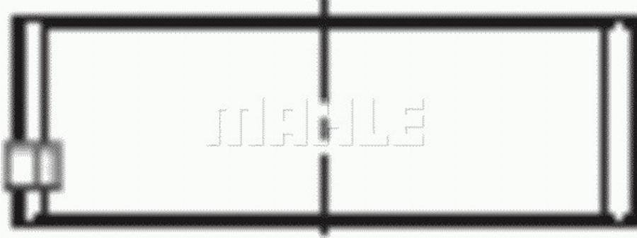 MAHLE 007 HS 18019 030 - Комплект підшипників колінчастого вала autocars.com.ua