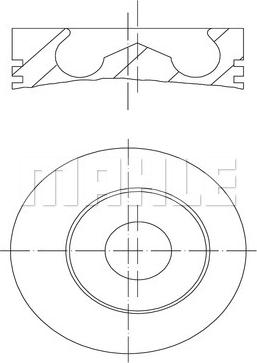 King 259410 - Поршень avtokuzovplus.com.ua