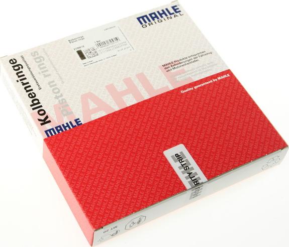 MAHLE 009 99 N0 - Комплект поршневих кілець autocars.com.ua