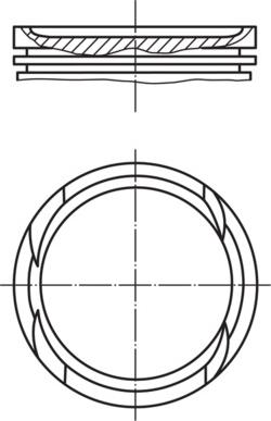 MAHLE 010 05 02 - Поршень autocars.com.ua