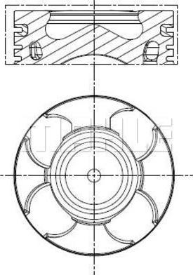 MAHLE 021 PI 00115 002 - Поршень autocars.com.ua