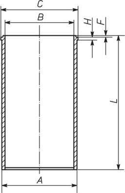MAHLE 013 LP 00120 000 - Гільза циліндра autocars.com.ua