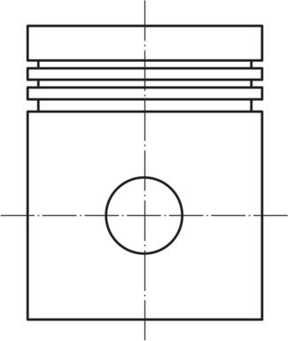 MAHLE 021 75 00 - Поршень autocars.com.ua