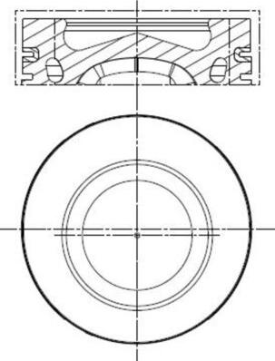 MAHLE 028 PI 00140 002 - Поршень autocars.com.ua