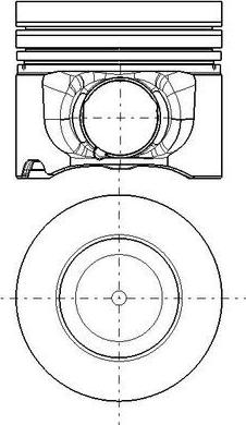 MAHLE 028 PI 00178 000 - Поршень autocars.com.ua