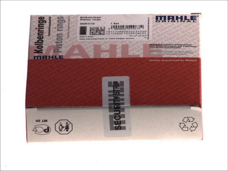 MAHLE 030 48 N0 - Комплект поршневих кілець autocars.com.ua