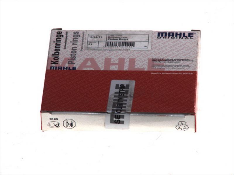 MAHLE 030 74 N0 - Комплект поршневих кілець autocars.com.ua