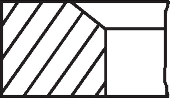 MAHLE 037 RS 10011 0N0 - Комплект поршневих кілець autocars.com.ua