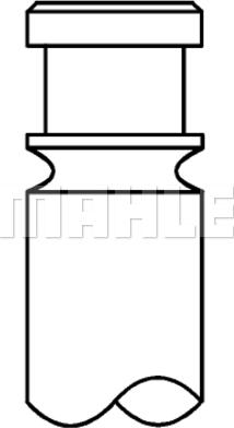 MAHLE 037 VA 31085 100 - Випускний клапан autocars.com.ua