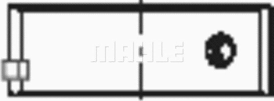 MAHLE 039 HS 19968 030 - Комплект підшипників колінчастого вала autocars.com.ua