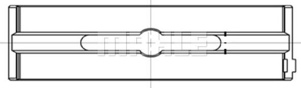 MAHLE 099 HL 10226 000 - Підшипник коленвала autocars.com.ua