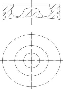 MAHLE 099 PI 00127 000 - Поршень autocars.com.ua