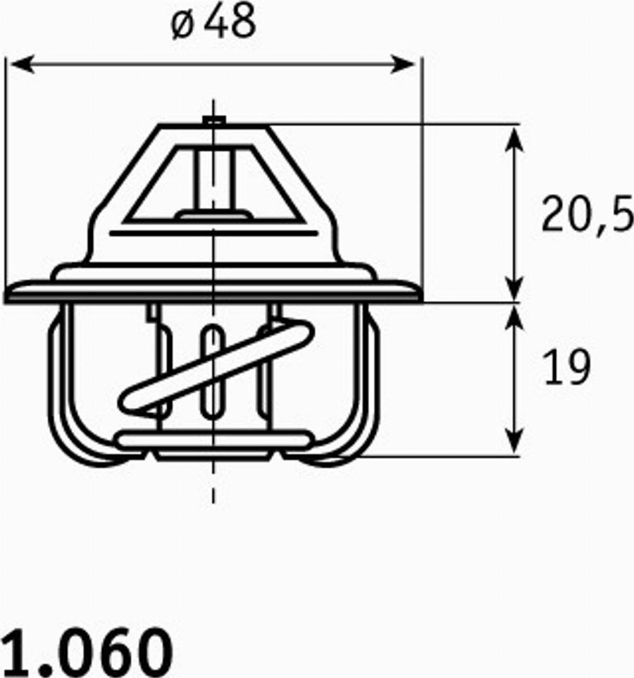 MAHLE 106083300 -  autocars.com.ua