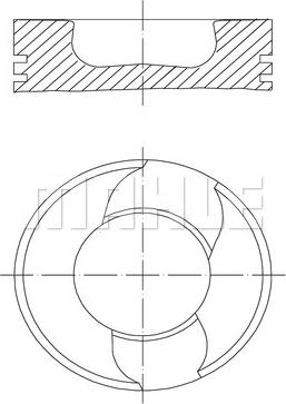 MAHLE 228 98 10 - Поршень autocars.com.ua