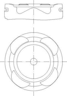 MAHLE 227PI00146000 - Поршень autocars.com.ua