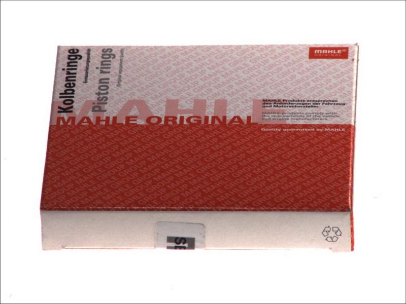 MAHLE 607 77 N0 - Комплект поршневих кілець autocars.com.ua