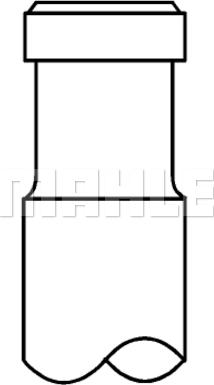 MAHLE 640 VA 30653 000 - Випускний клапан autocars.com.ua