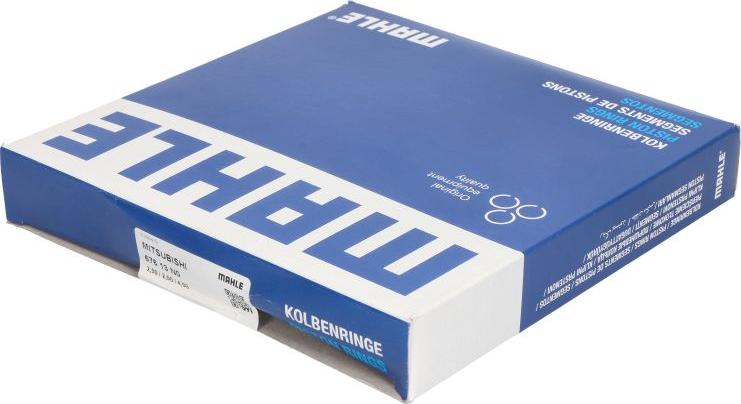 MAHLE 676 13 N0 - Комплект поршневих кілець autocars.com.ua