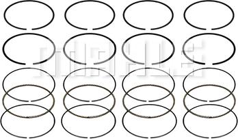 MAHLE A0141160 - Комплект поршневих кілець autocars.com.ua