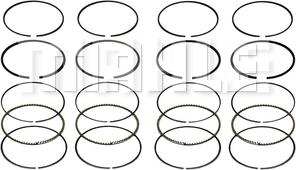 MAHLE A25825 - Комплект поршневих кілець autocars.com.ua