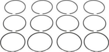 MAHLE A0250940 - Комплект поршневих кілець autocars.com.ua