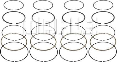 MAHLE A0660310 - Комплект поршневих кілець autocars.com.ua