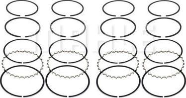 MAHLE A0700209 - Комплект поршневих кілець autocars.com.ua