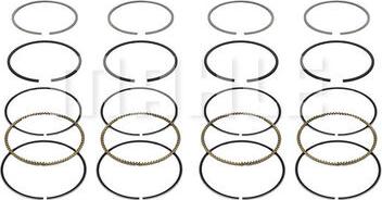 MAHLE A0700509 - Комплект поршневих кілець autocars.com.ua